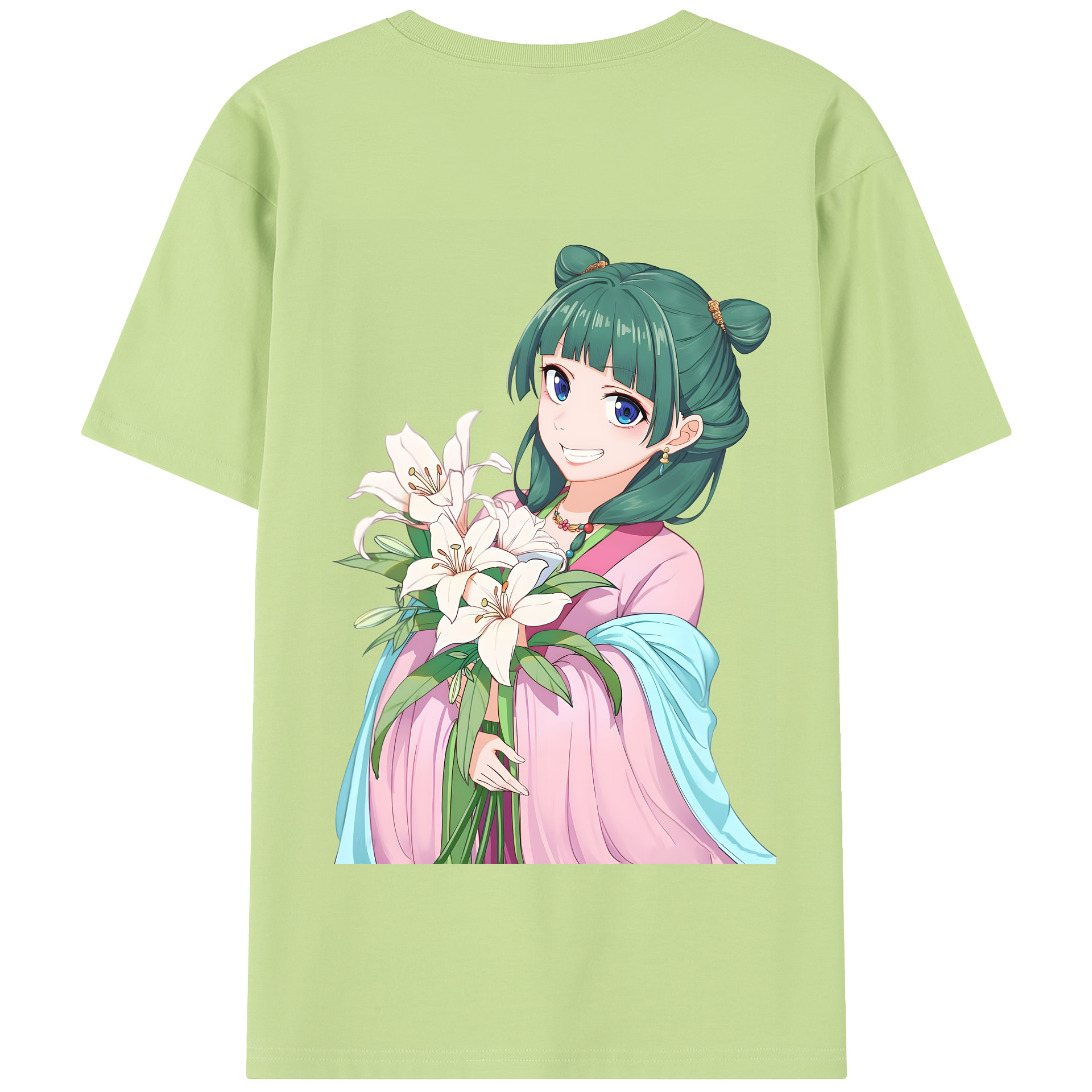 （画像用） 薬屋のひとりごと The Apothecary Diaries 綿100％半袖Tシャツ（背面プリント）